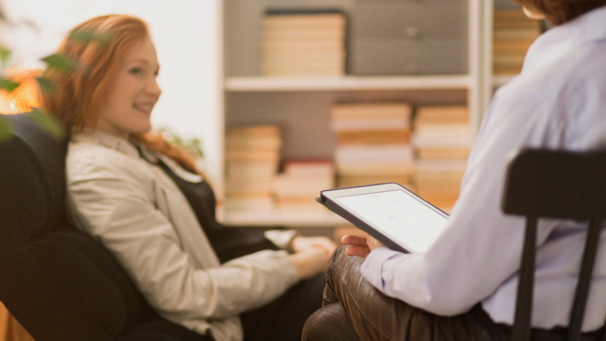 conversation with a psychotherapist