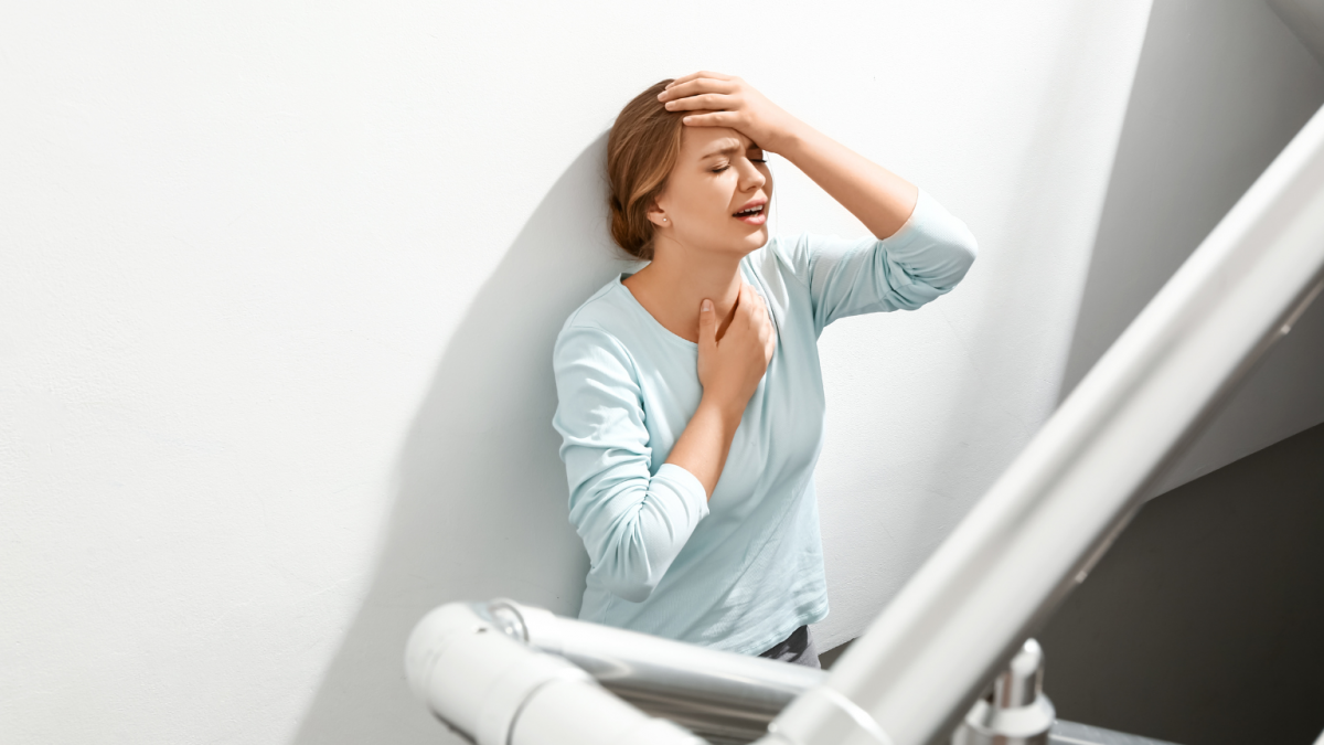 atak paniki pracownika